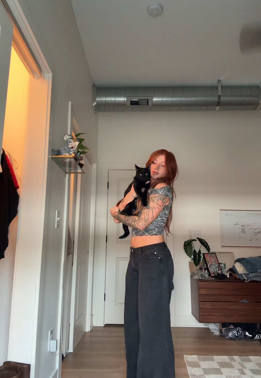 just two green eyed girls