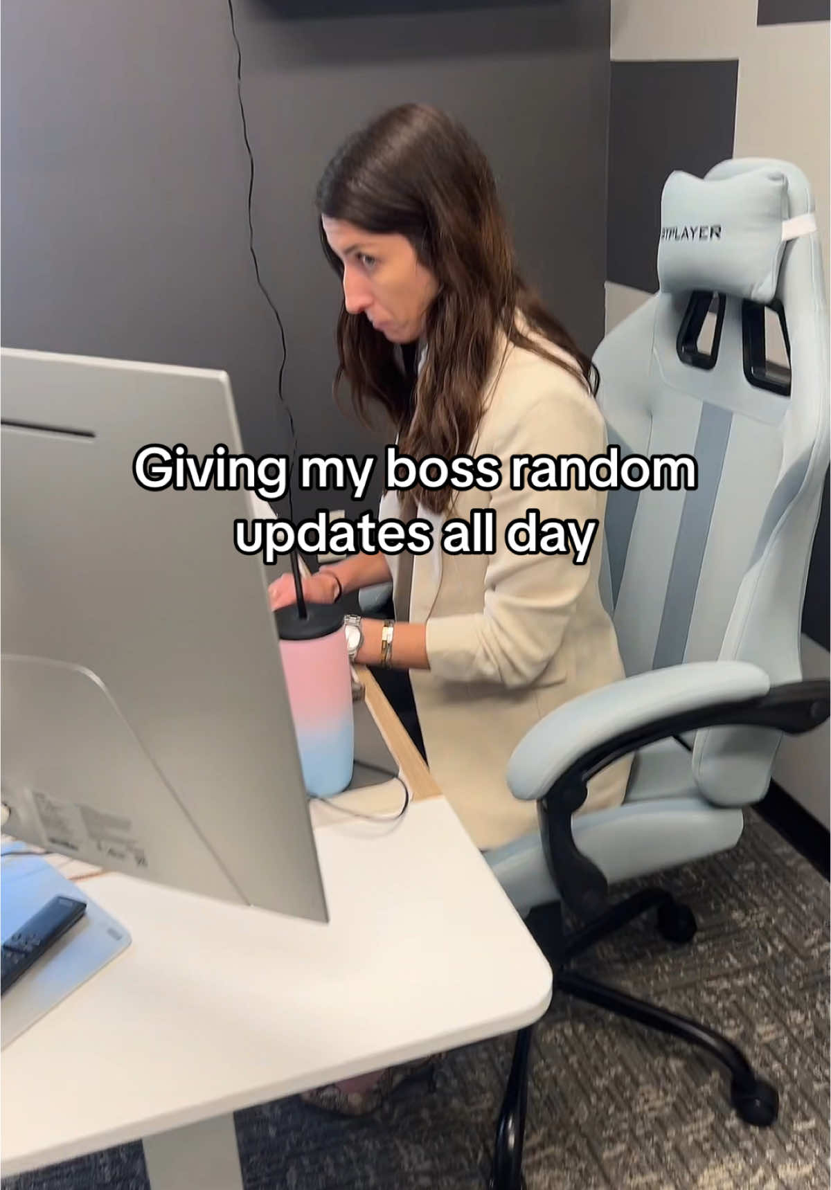 This is actually a normal day 😂 #prank #officehumor #random #officelife #insurance #insuranceagent 