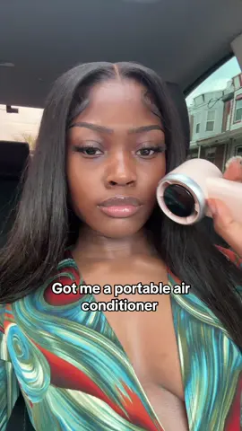 It’s getting hot out here🥵🔥  #portablefan #rechargeablefan #minifan #handheldfan