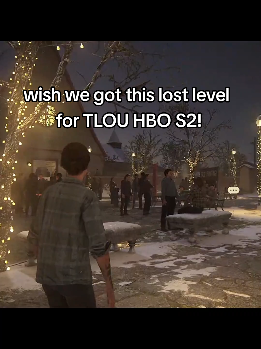 it's not a big deal obviously, but it would've been cool to see Ellie around Jackson interacting with everyone #thelastofus #foryou #thelastofus2 #tlou2 #gaming #thelastofuspart2 #joelmiller #tlou #elliewilliams  #foryoupage #GamingOnTikTok #thelastofushbo #pedropascal #bellaramsey #fyp #tlouhbo 