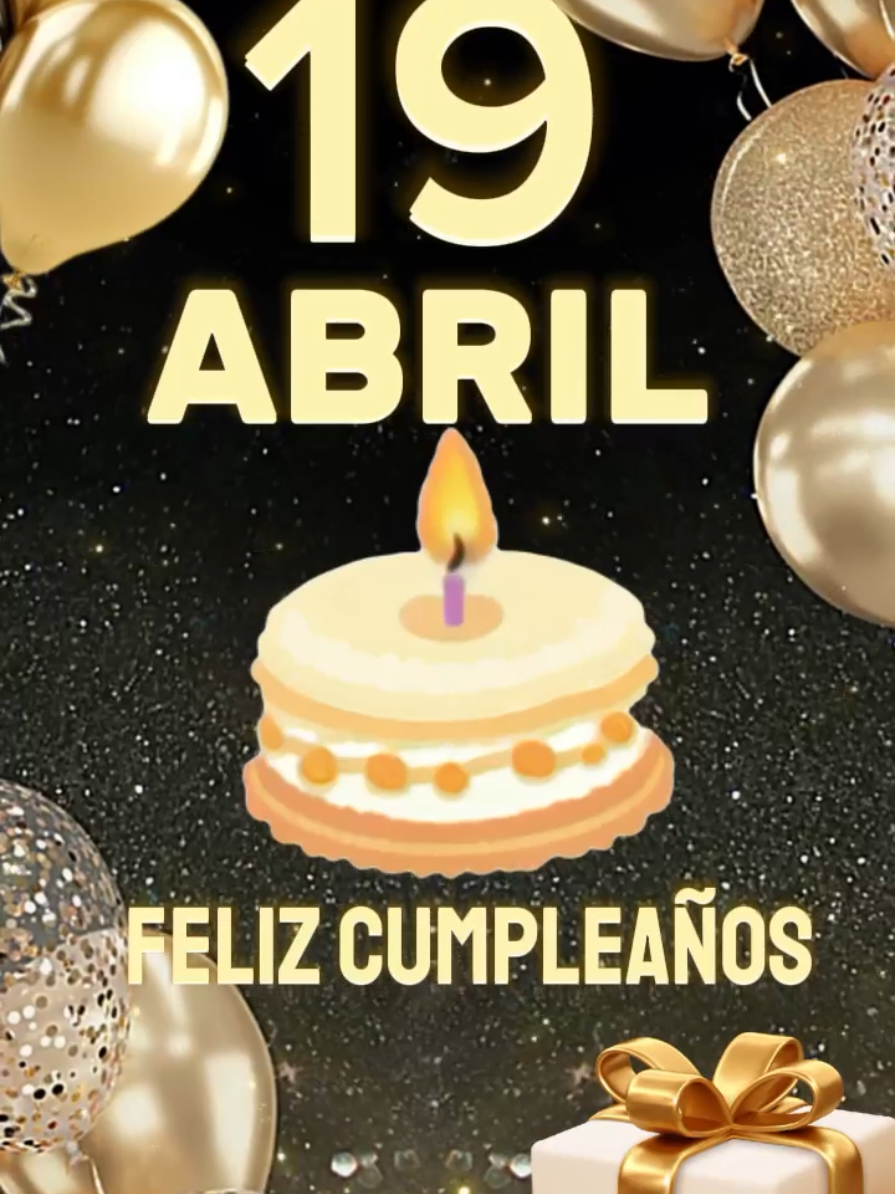 Feliz cumpleaños para dedicar 🎂🎁🥳#felizcumpleaños #felizcumpleaños🌹🎂🧁🎁🎉🎊 #paradedicar #19deabril #felizcumple #felicidades #felizcumpleaños #Viral #fyp #CapCut #parati #felizcumpleaños #felizcumpleaños🌹🎂🧁🎁🎉🎊 