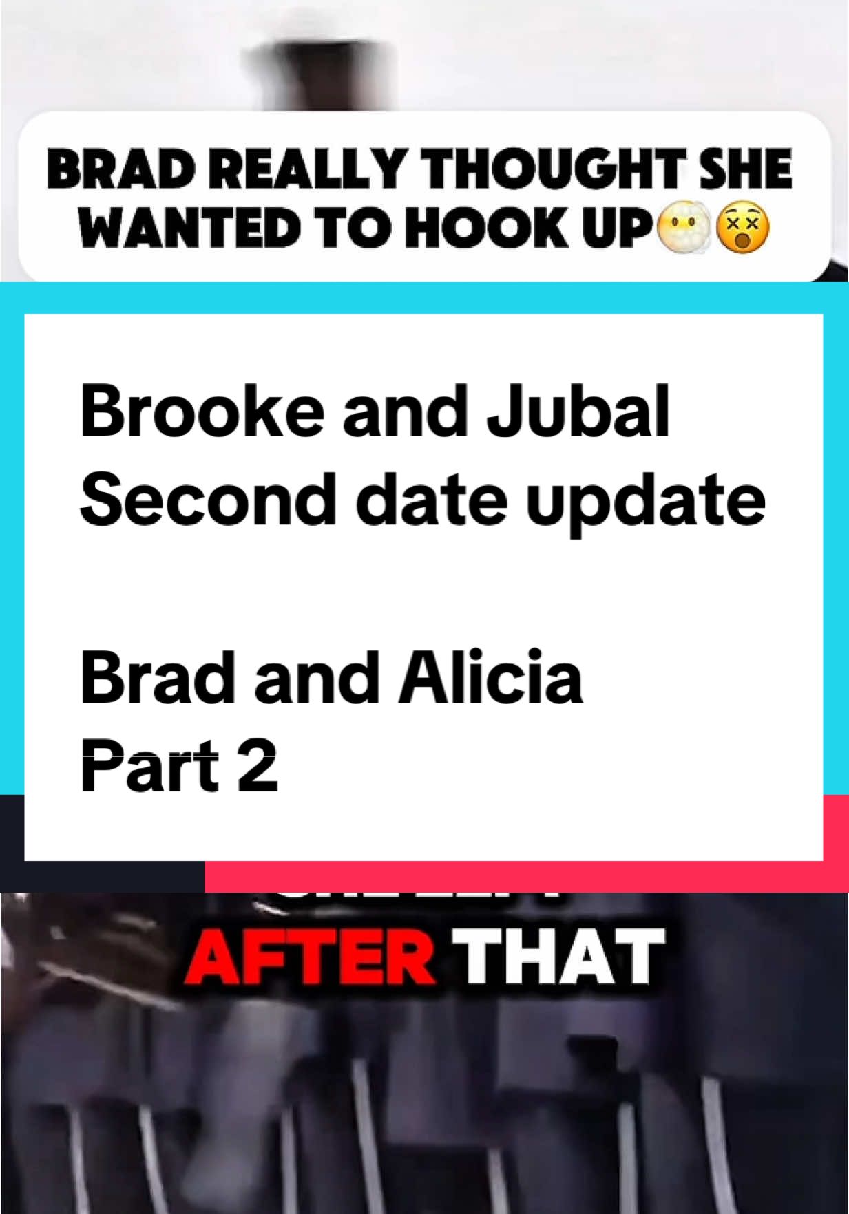 Brooke and Jubal Second Date Update | Brad and Alicia | Part 2 #brookeandjubal #seconddateupdate #fypシ #story #storytime 