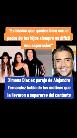 Ximena Diaz una colombiana, quien sostuvo una relación amorosa con Alejandro Fernández de 1998 a 2004 y es madre de los hijos menores del cantante Emiliano y Valentina  Entrevista completa y exclusiva del canal de yotube de Shanik Berman #alejandrofernandez #familia #elpotrillo #ximenadiaz #trend #shundle #espectaculos #parati #foryou #fyp #fy #foryourpage #viral #famosos #for #f #fypシ゚ 
