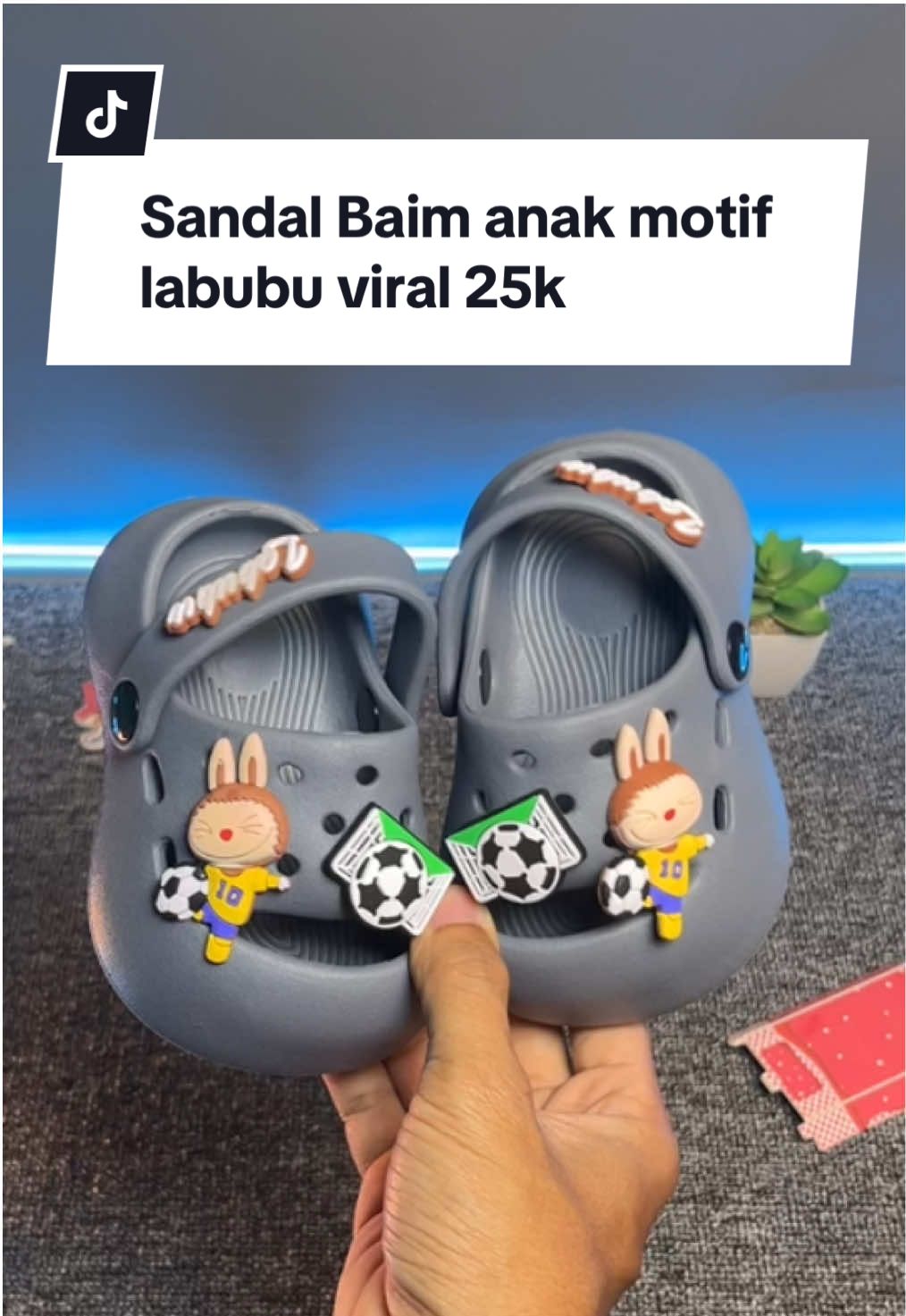 Sandal Baim anak Motif labubu viral terbaru termurah sandal kodok anak empuk nyaman dipakai #sandal #sandalterbaru #sandalmurah #sandalnyaman #sandalviral #sandalanak #sandallabubu #sandalbaim #sandalkodok #sandalkekinian #sandalterlaris 