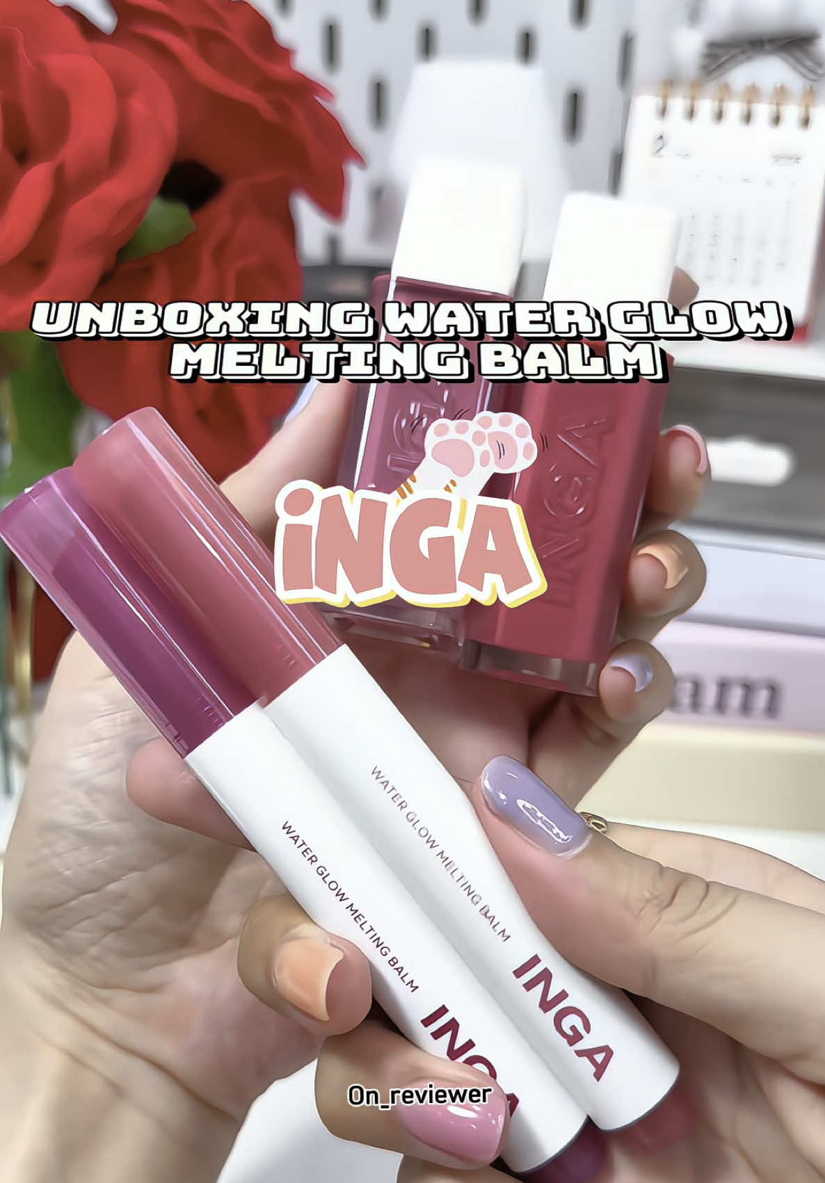 Mấy bà đã thử dòng son dưỡng mới này chưa @Inga_VietNam  #sonduong #Inga #lipstick #cooltone #sonduongcomau #swatch #sonhanquoc #makeup #goclamdep #unboxing #review #lipswatch #fyp 