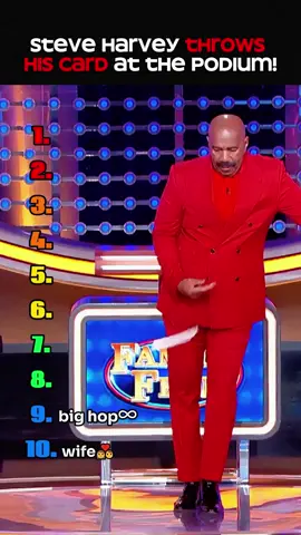 #These answers hurt the card.#familyfeud #fyp #SteveHarvey #viral #ranking #memestiktok