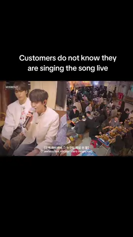 The customers should not catch that the music is not played but sung #beasthighlight #kpop 