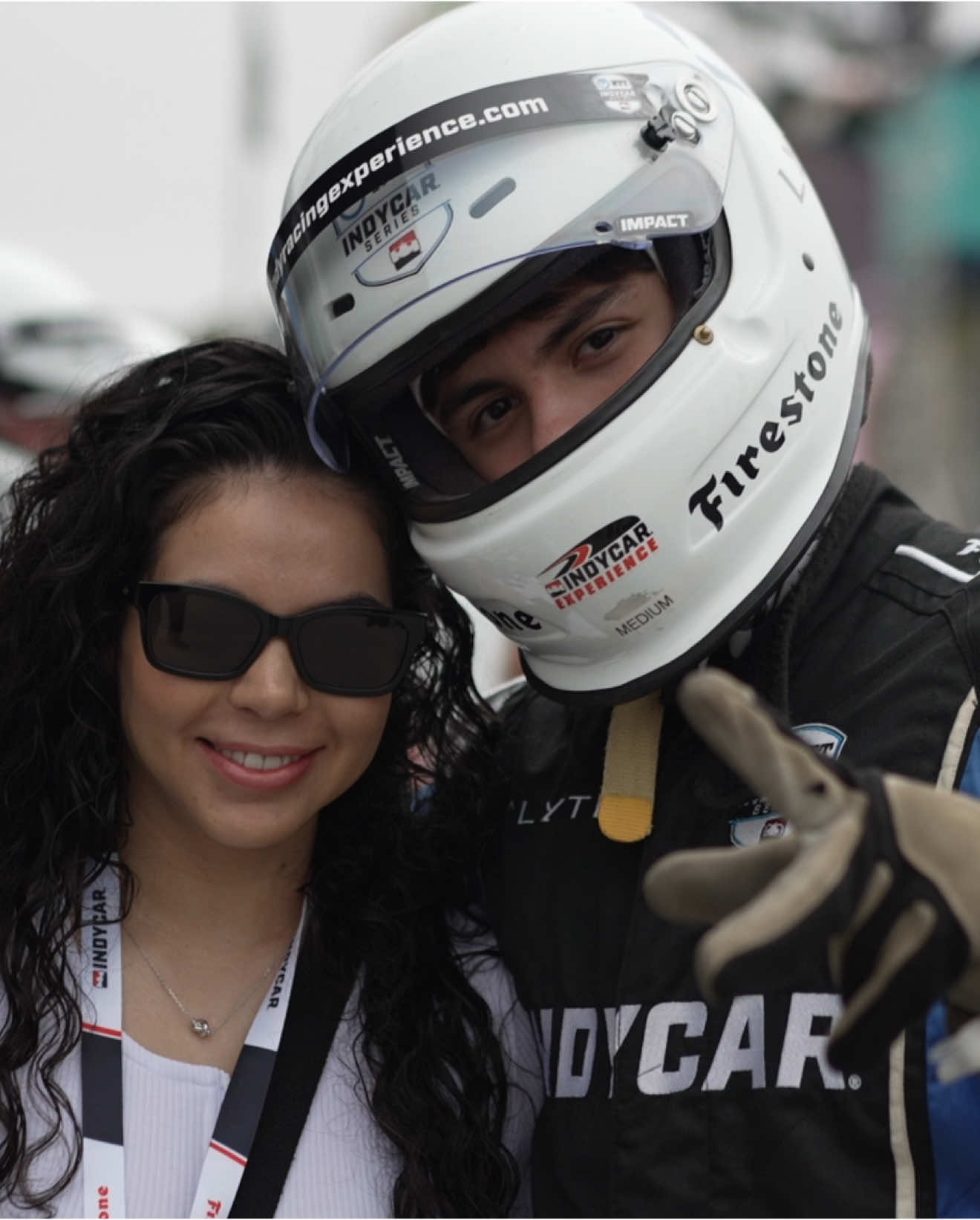 🏁🖤 #indycar #indycar25  @Miguel Mora #momandson #miguelmora #wendymora 