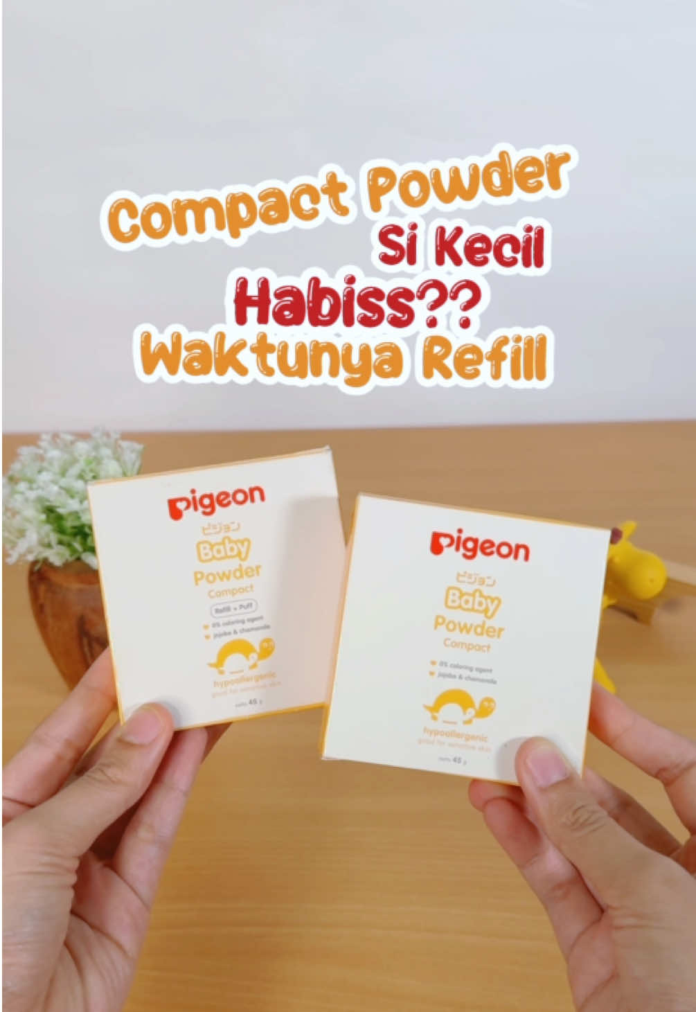 Waktunya Refill Pigeon Compact Powder‼️🥰 Caranya Mudah kan Moms 😍 Ohhh iyaa jangan sampai salah membedakan Compact Powder dengan yang refill ya‼️🥰 Yuk langsung check out‼️😍🛒💨 #pigeon #pigeonbabycare #pigeoncompactpowder #babycompactpowder #pigeonbabycompactpowderrefill #babyproducts #bedakbayi #antikepulan #hypoallergenic #stopbedaktabur #bedakpadatbayi 