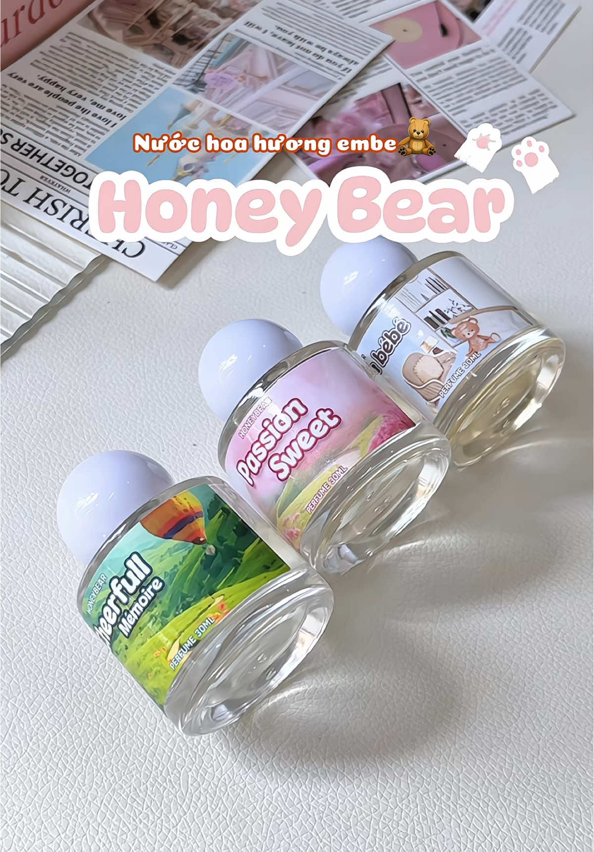 #nuochoa #nuochoaembe #honeybear #nuochoabebe #nuochoaembethailan #monbebe #perfume #nuochoadihoc #reviewlamdep #unboxing #hoang_anh166 