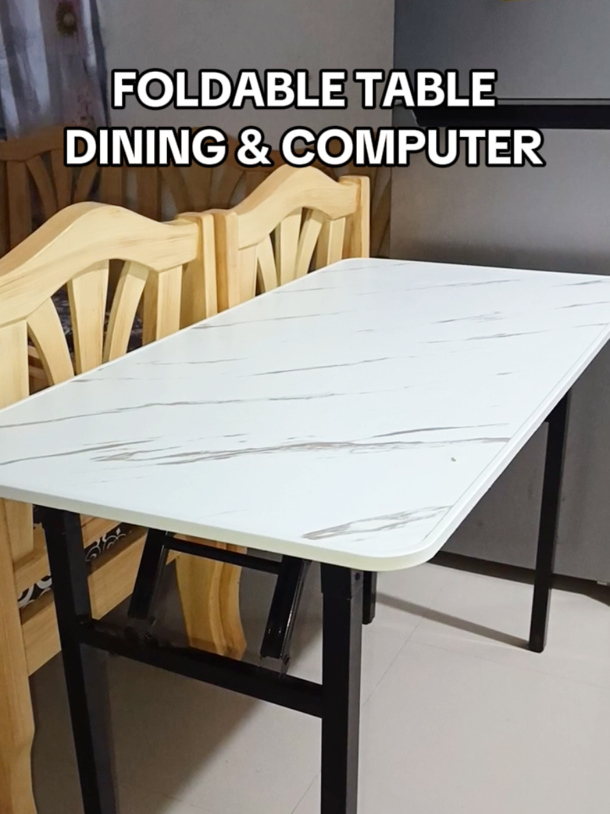 Affordable Foldable table desk dining & Computer table #diningtable #computertable #table #foldabletable #workingtable  #fyp #foryoupage 