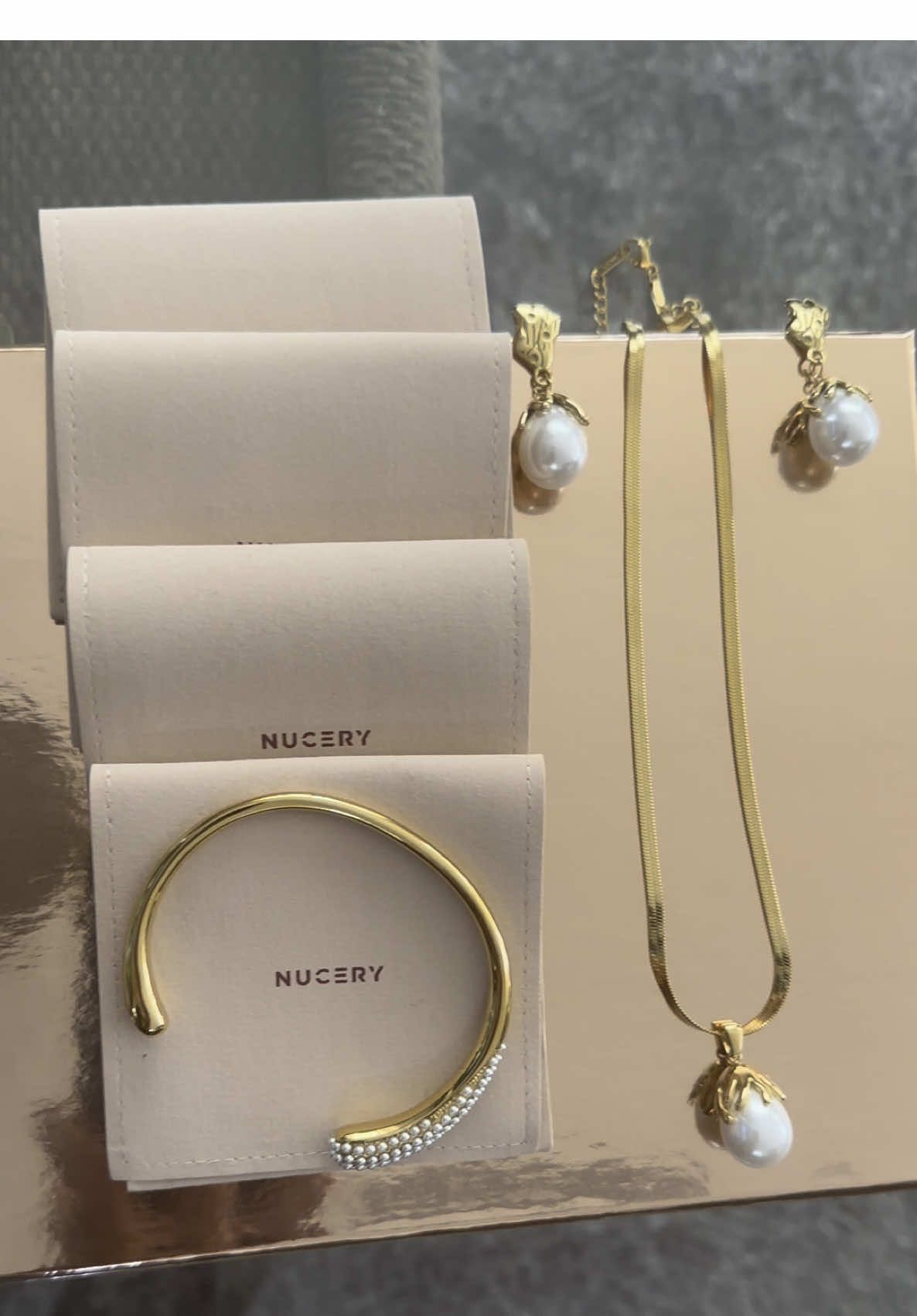 I was kindly reached out by a jewellery company called Nucery and gifted these items 😍✨ Discount Code: ✨Anushka70 ✨to get 70% off your order on their website - www.nucery.co #ad #gifted #nucery #nuceryjewelry  #fy #fyp #foryou @Nucery.official 