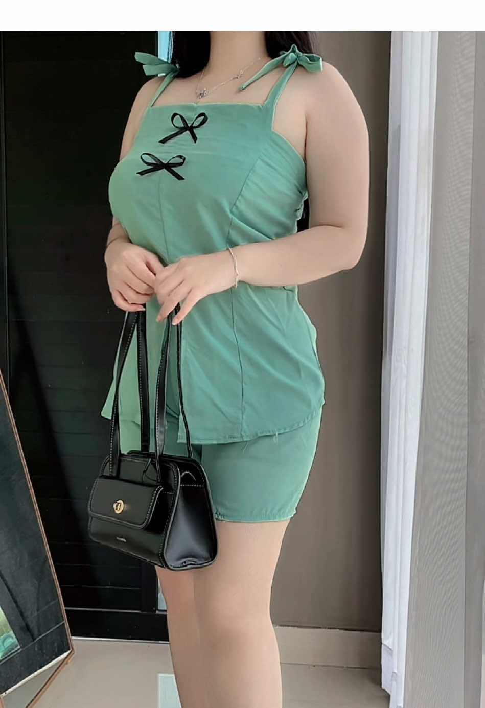 Rekomendasi oneset pita 🤍  #oneset #onesetkoreanstyle #setelanwanita #setelan 