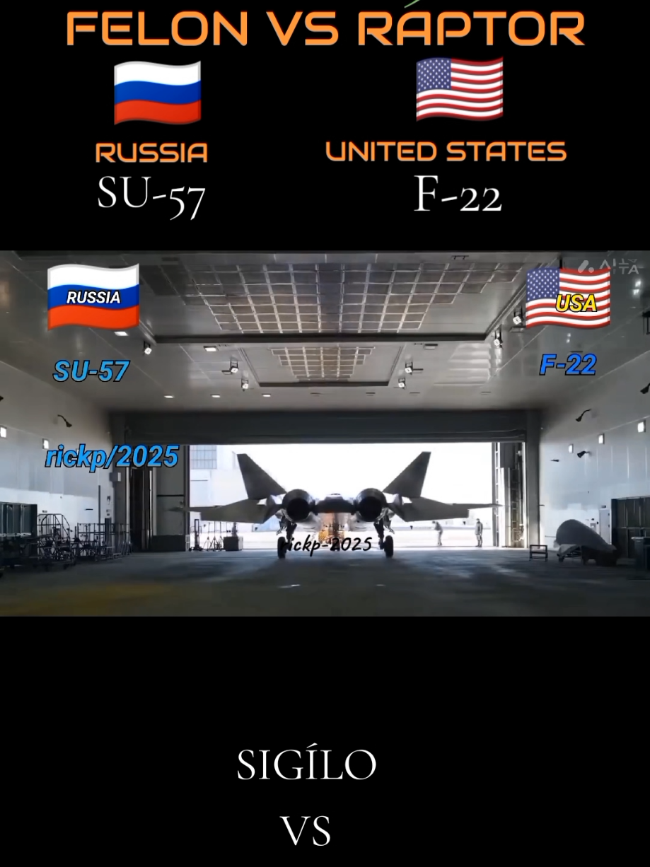 #AM25'DIFERENCIAS Y ESTADÍSTICAS DE LOS CAZAS FURTIVOS SU-57 Y F-22  DIRÍAMOS QUE ESTÁN A LA PAR DEL UNO AL OTRO LADO DE LO QUE LOS DIFERENCIAN ES SU TÉCNICA AL MOMENTO DE ENTRAR EN BATALLA 👉❤️👈👍