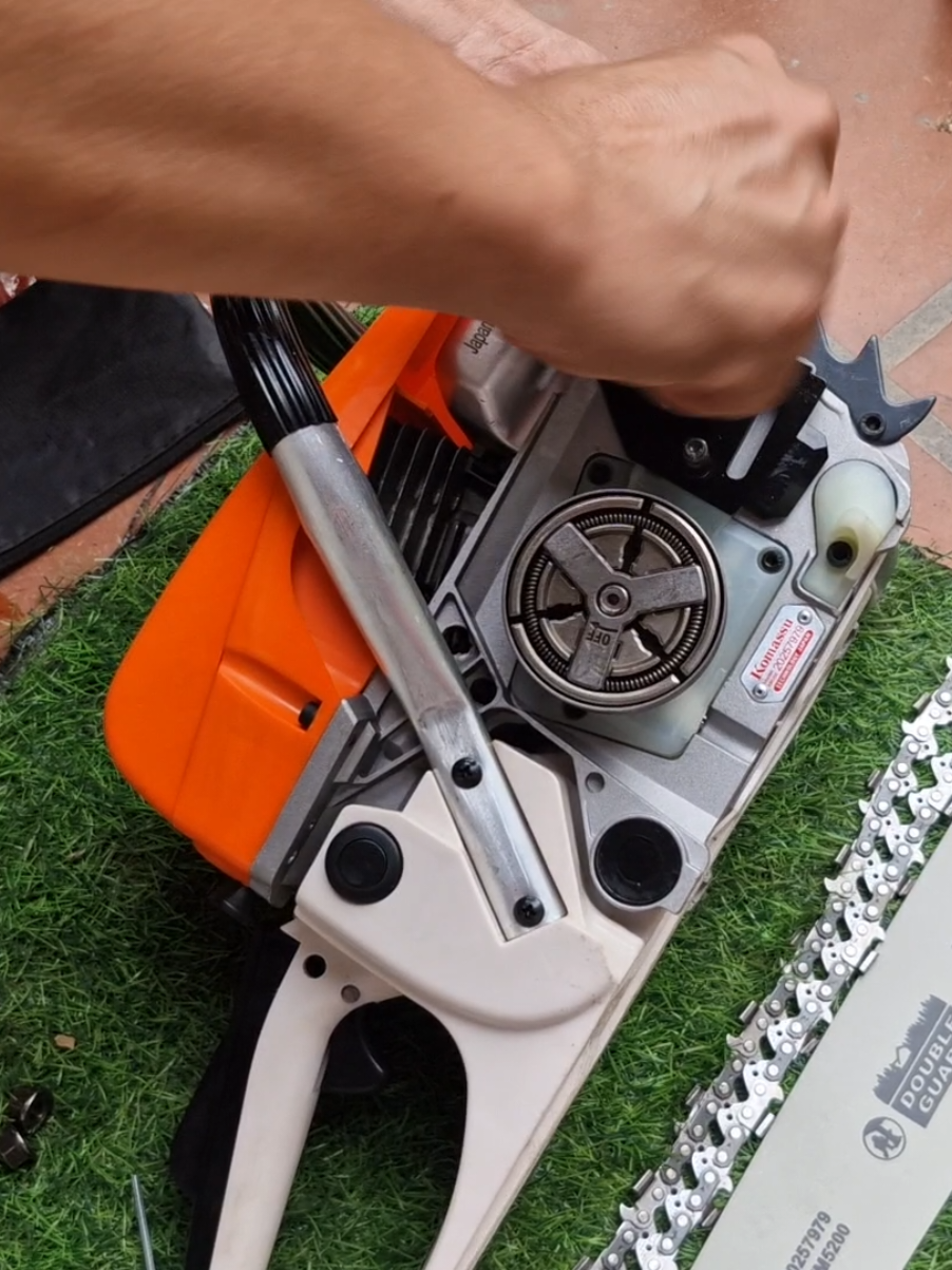 hướng dẫn lắp máy  cưa #thinhhanh #thinhhanhtiktok #suhuong #xuhuongtiktok 