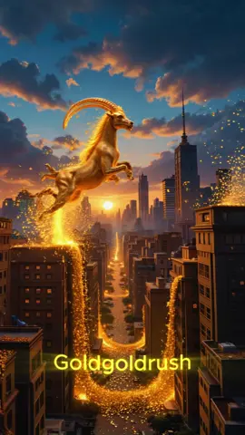 The Divine Golden Goat That Flooded the City with Treasure 신성한 황금 산양이 도시를 물들이다 A colossal golden goat leaps across rooftops at sunset, unleashing explosive floods of gold coins with every landing. Witness the divine golden storm that transforms the city! 거대한 황금 산양이 석양 아래 도시 옥상을 누비며, 발걸음마다 금화의 폭발을 일으킵니다. 신성한 황금의 흐름에 휩싸인 순간을 만나보세요! #fortune #golden #blessings #wealth #money #animals #축복 #재물 #황금 #돈