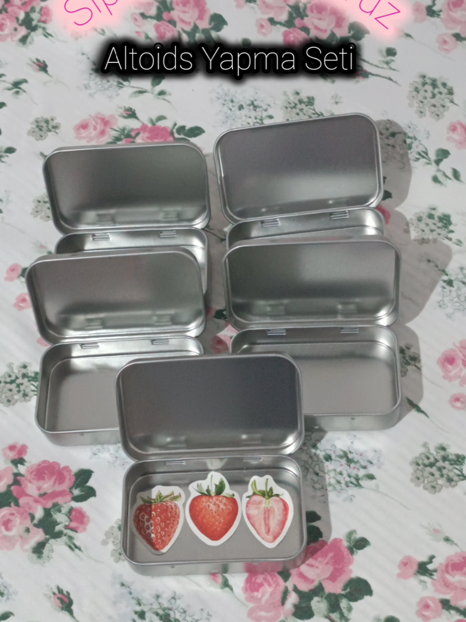 Sipariş vermek için profilimdeki linki kullanabilirsiniz...  #minikmetalkutu #metalkutu #altoidswallet #altoidswalletdiy #altoids #altoidstin #keşfet #pinterestvibe #fyp #kendinyap 