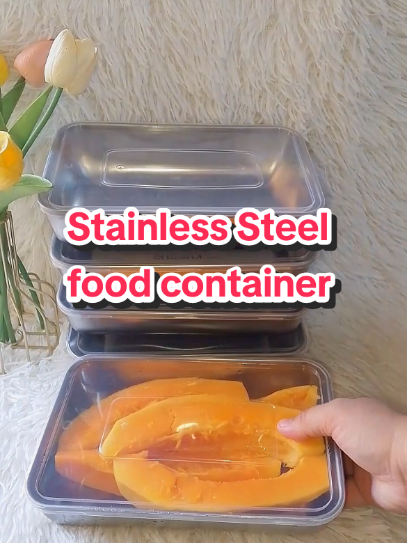 #stainlesssteel #foodcontainer #foodtray 