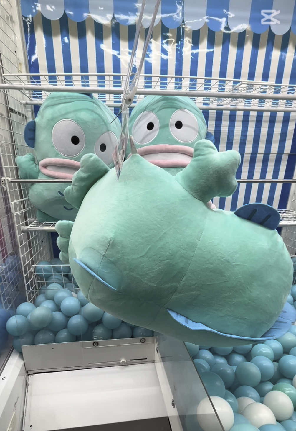あの時の恐怖が再び、、 #クレーンゲーム  #ufoキャッチャー  #取り方  #ぬいぐるみ  #大きい  #clawmachine  #arcadegame  #ハンギョドン 