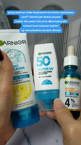 #paketperawatanwajahberjerawat #paketantiacne #paketskincare #paketskincaregarnier #antiacne #garnierindonesia #fnfmediagroup #nyonyazai 