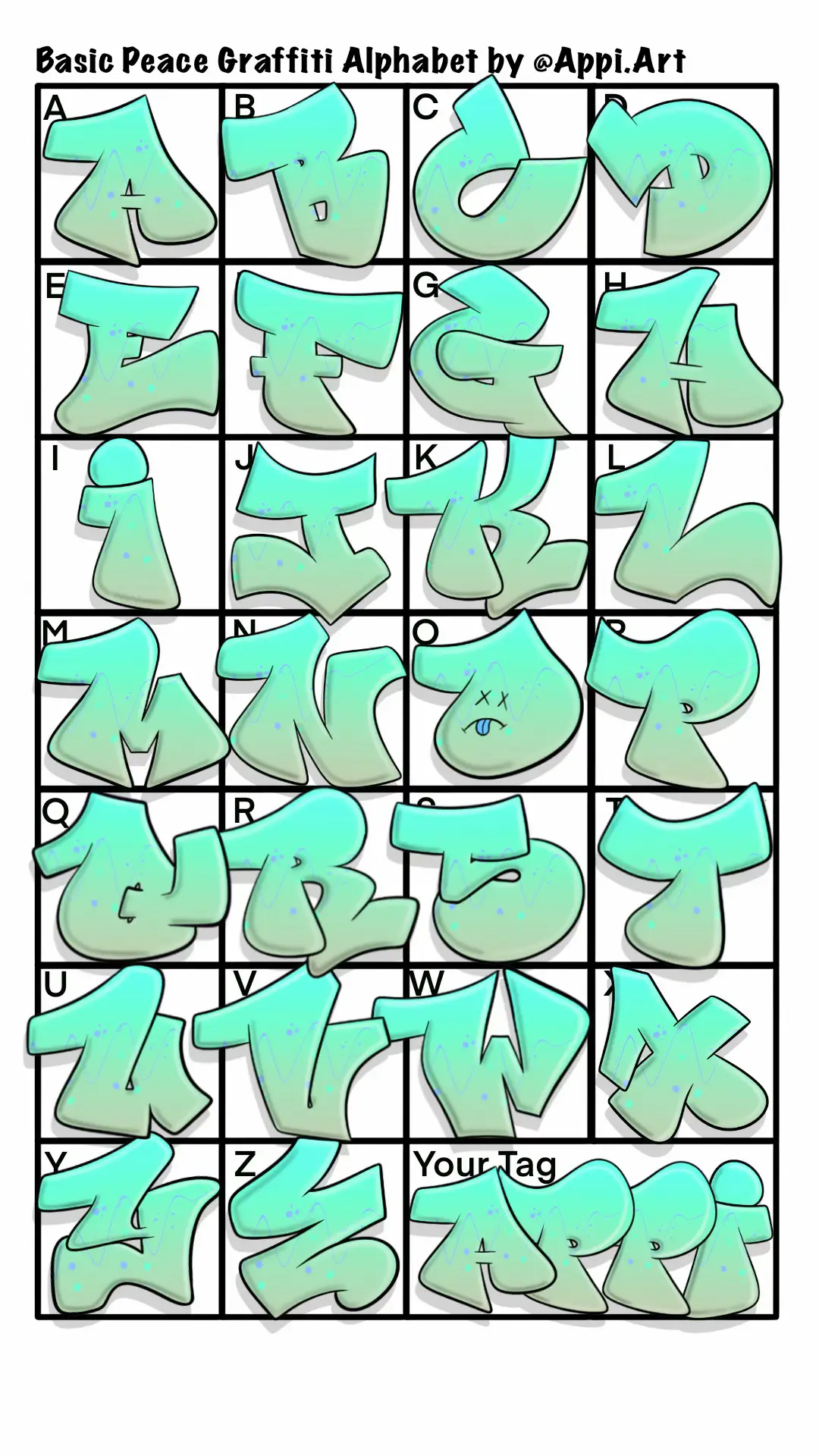 #graffitialphabet #grafftok #graffart #graffitiforyou #graffitiletters #graffititutorial #graffitiwildstyle #fyp