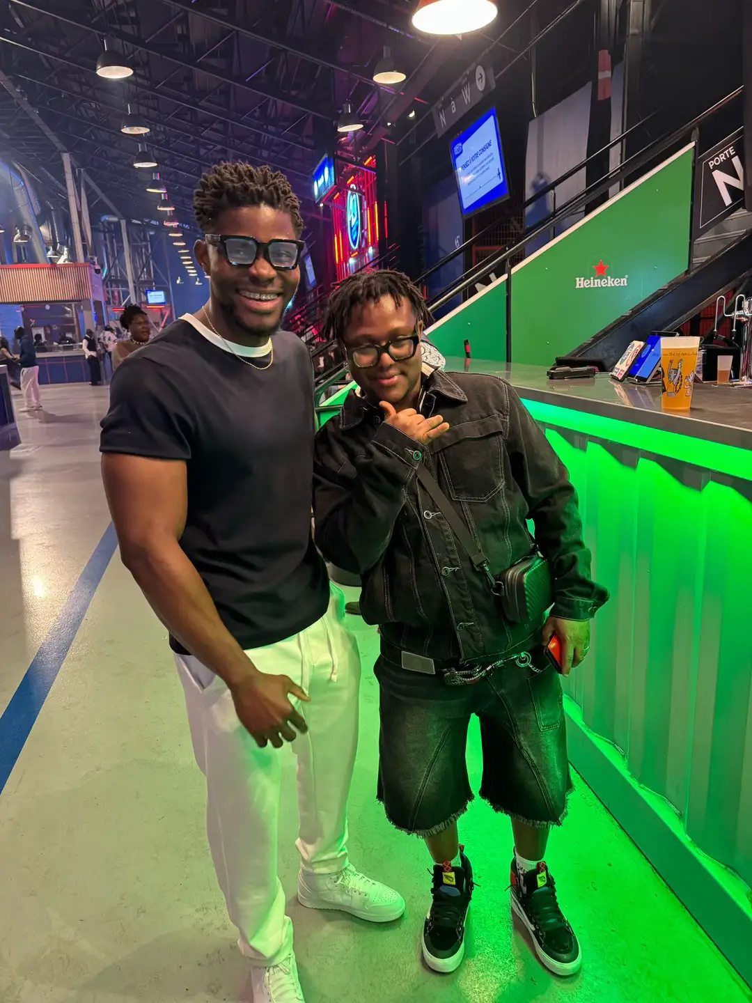 Toujours un plaisir de te voir my brother from another mother🤍❤️🎉@Alvyn 