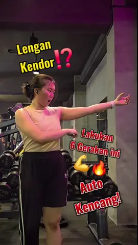 Modal 2 dumbell 2-3kg💪  Auto makin pede pakai outfit tanpa lengan😎 #LenganKencang #ototlengan #Workout #upperbodyworkout #olahraga #tipsgym 