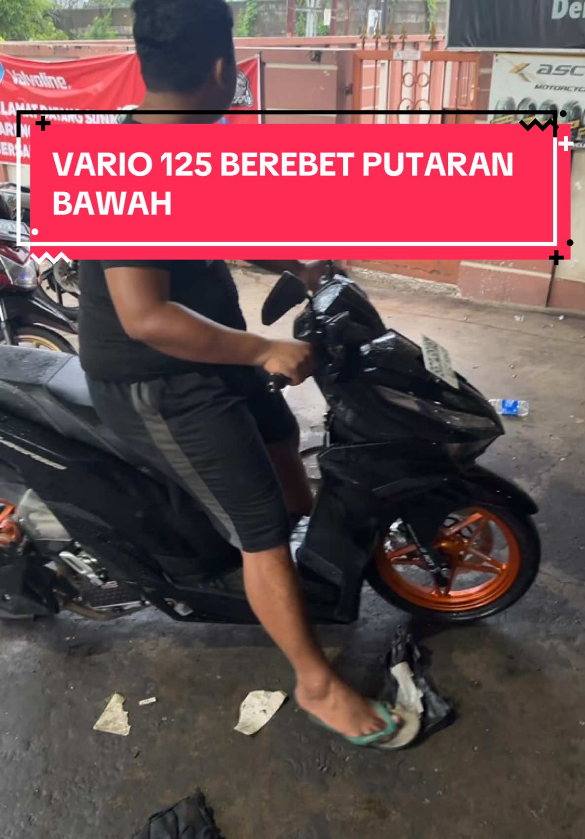 VARIO 125 berebet berebet di bawah #dommaker #dommakeredukasi 
