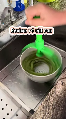 Rổ vắt rau tự động