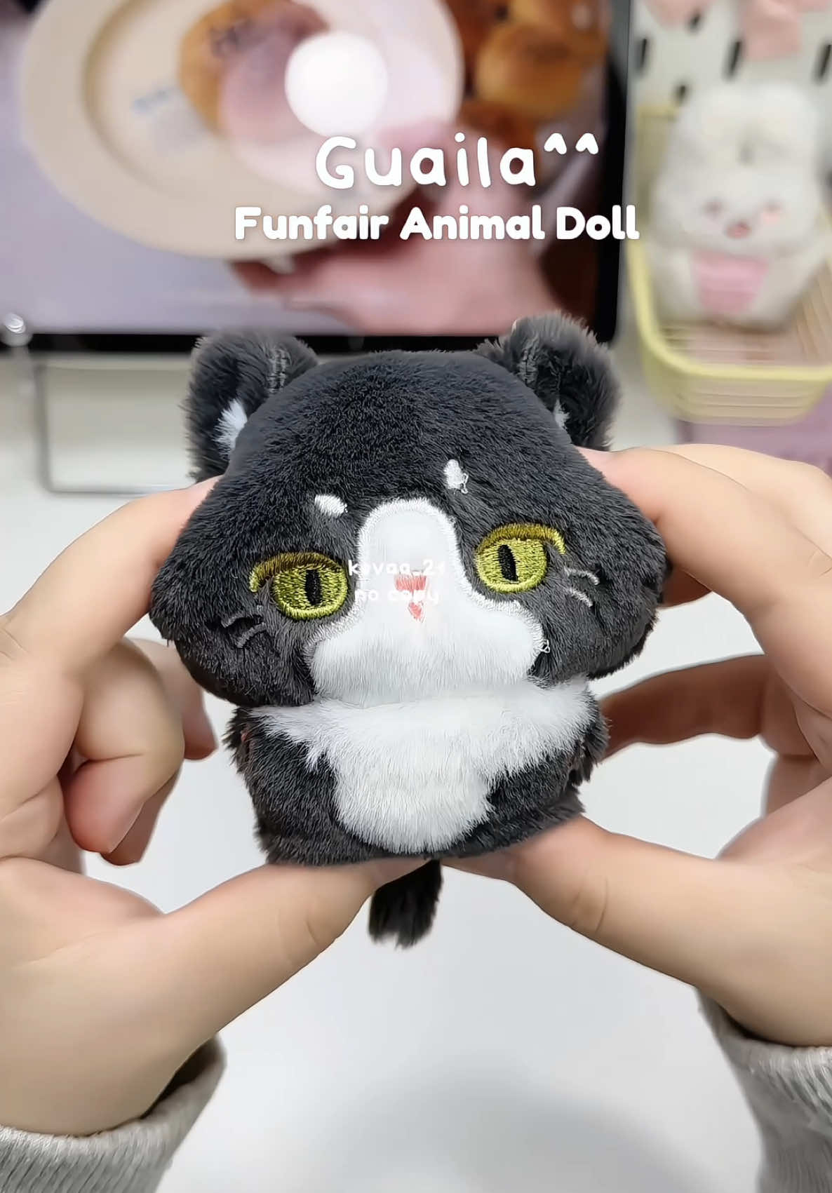 Cuteeee 🐱🐈‍⬛✨ #guaila #funfair #animaldoll #mèocute #mockhoacute #blindbox #xuhuongtiktok #viralvideo 