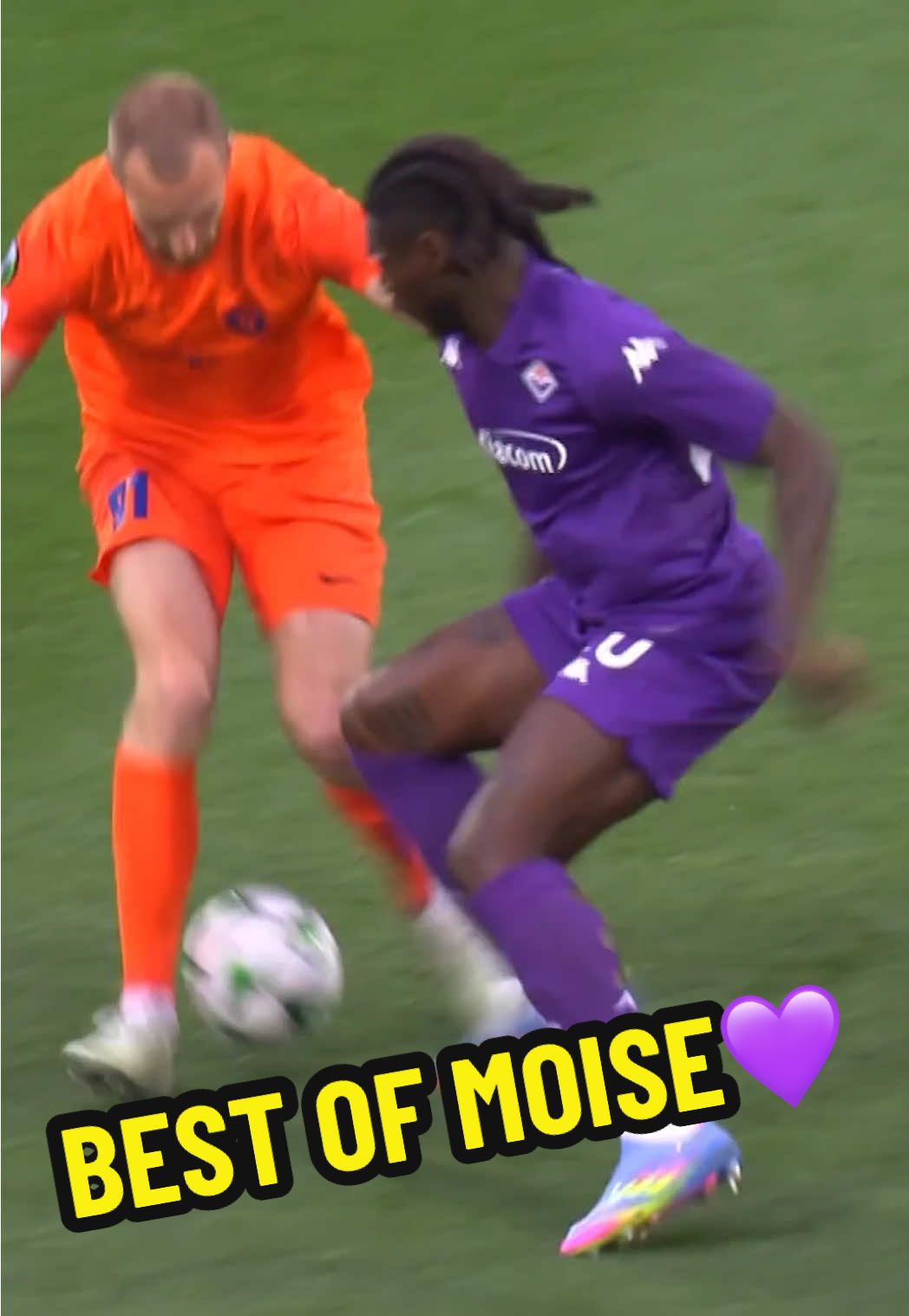 Best of Moise 🆚 Celje #forzaviola #fiorentina #seriea #tiktokseriea #calcio #tiktokcalcio #moisekean #kean #uecl