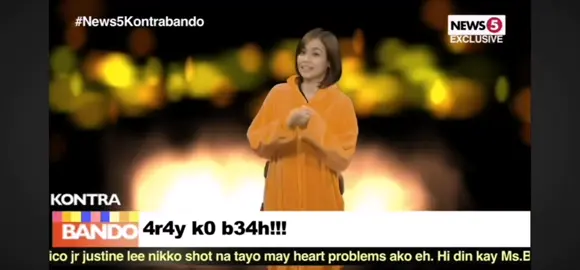 some positive words from our legendary bea benedicto  #fyp #kontrabandotv5 