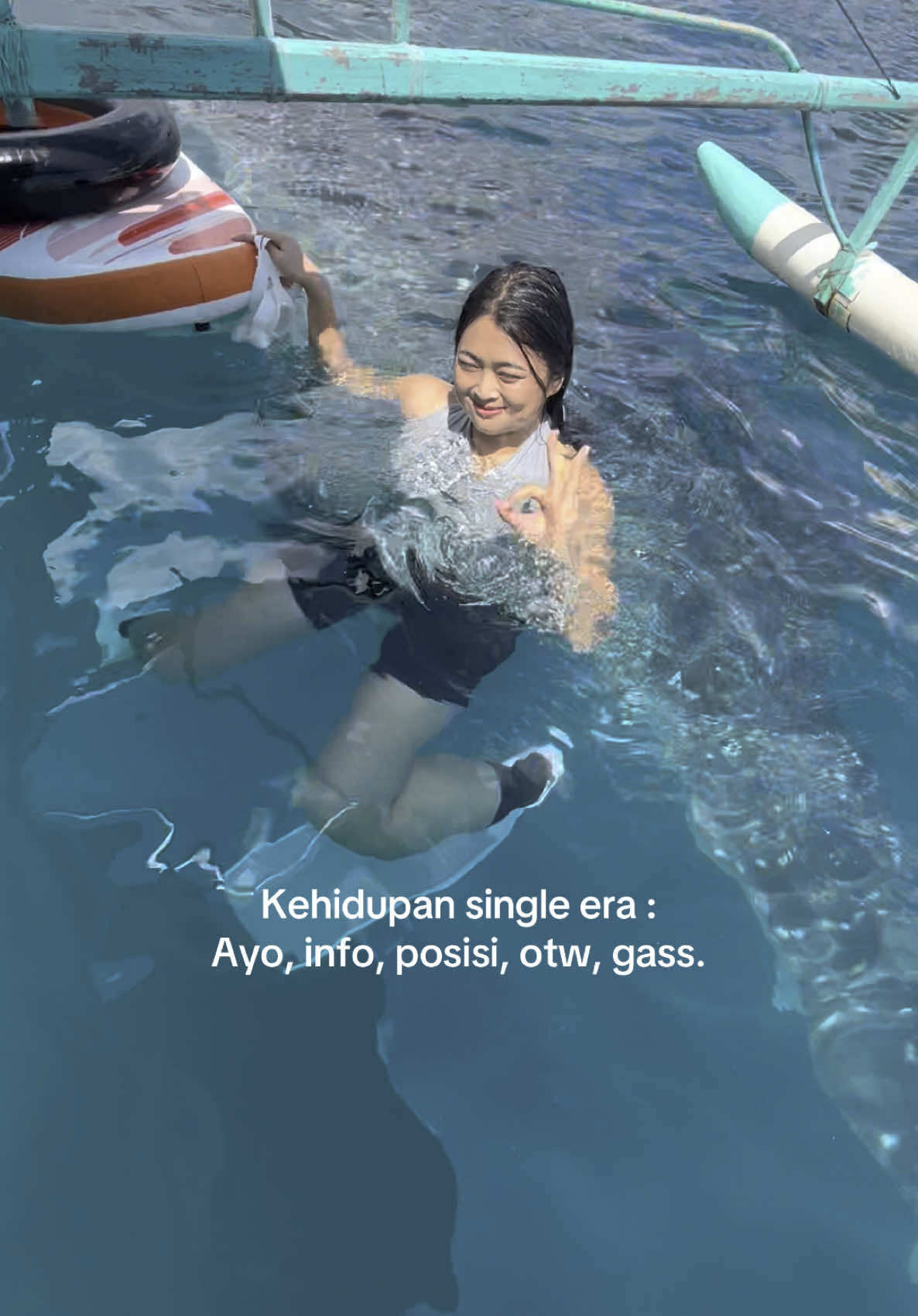 Ternyata boros jugakkk wkwk #fyp #whaleshark #gorontalo 