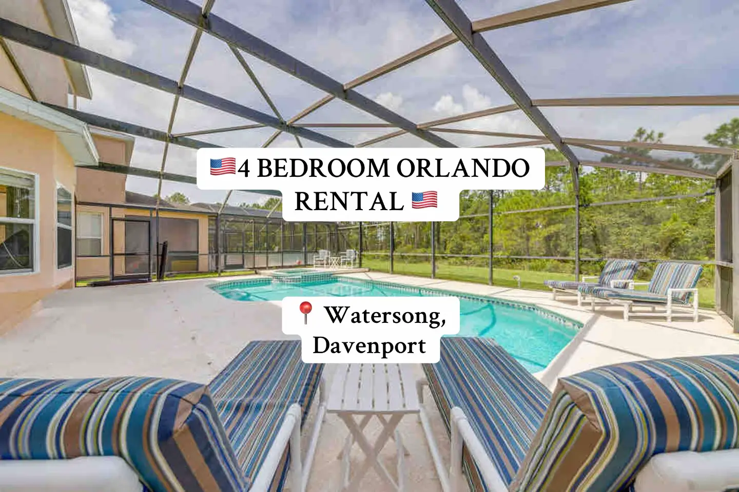 SPECIAL OFFER ⭐️ Special rates available on dates booked between 15th - 31st August 2025  Villa Reference; 986WS Location - Watersong  Bedrooms 4  Sleeps 10 Bathrooms 3 ✅ Nestled in the tranquil gated resort of Watersong in Davenport.  ✅ Boasting tasteful furnishings and decor throughout ✅ Two spacious living areas so everyone has room to relax  ✅ Games room equipped with pool table, air hockey, table football and TV ✅ Complimentary use of the clubhouse, pool, children’s play area, volleyball court and gym.  Please contact us for a quote using the details below.  🌍 www.sungrovevillas.com  📞 +44 (0) 800 470 0967 ✉️ nick.barlow@sungrovevillas.com ⭐️ 5 Star Google Reviews    #orlandovillas #floridavillas #orlandovilla #orlandoflorida #orlandovacation #vacationrental #disneyholidays #disneyvacation 