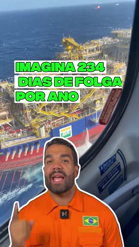 🤤234 Dias de folga por ano, e com salários que podem passar de R$60.000!  ✅Compartilha com algum amigo e já segue o perfil para aprender como garantir a sua vaga! #concursopetrobras #concursotranspetro #petrobras #transpetro #cesgranrio #aceleradorpetrobras #offshore