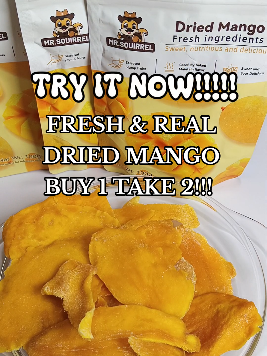 Craving satisfied with this mouthwatering dried mango from Mr. Squirrel. Just check my yellow basket and try it now! Available in new & old packaging.  #driedmango #mrsquirreldriedmango #mango #Foodie #sweetandsour #driedfruit #healthysnack #creatorsearchinsights 