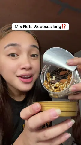 95 pesos Mixed Nuts?! Grabeng sale yan andami pang laman! @ZHIKA ONLINE #mrsquirrel #mrsquirrelmixednuts #mixednut #mixednuts #almond #almonds #mixednutsanddriedberries #mixnutsandfruits #mixnuts #mixnutsandberries #mixnutsfruitsandberries #foodies #FoodTok #foodreview #budol #snak #food #snacks #tiktokbudol #tiktokbudolfinds #tiktokmademebuythis #deals #dealsforyoudays #dealsfordays #fyp #reynapro #recommendations #tiktokph 