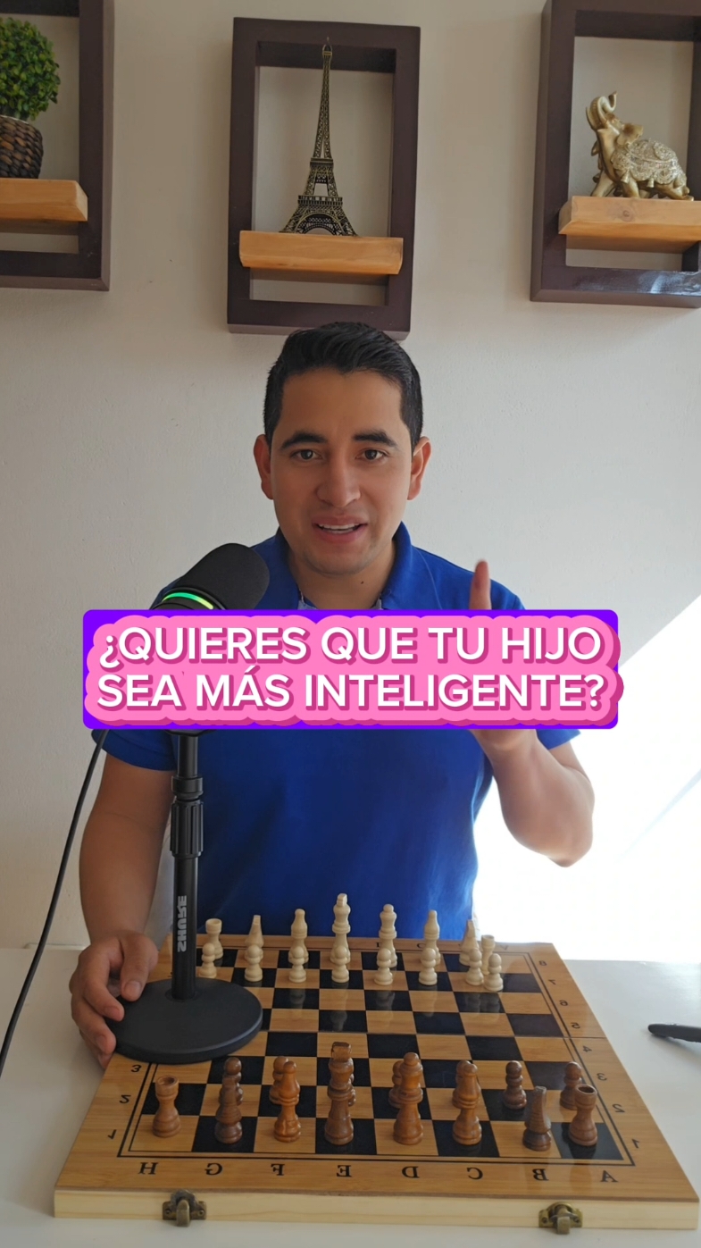 ¿Quieres que tu hijo sea más inteligente? Enséñale ajedrez. No necesitas que sea un genio, solo necesita una herramienta que lo forme para toda la vida. Comenta “ajedrez” y te uno GRATIS a mi grupo donde enseño desde cero. Niños y adultos bienvenidos. El ajedrez no es solo un juego. Es una escuela de pensamiento… para la vida. Comparte con otro papá o mamá que también quiera ver a su hijo brillar. #AjedrezParaNiños #PadresInteligentes #EducaciónConAmor #AprendeAjedrez #AjedrezDesdeCero #NiñosBrillantes #CrianzaPositiva #DesarrolloInfantil #PapásQueInspiran #AjedrezConKevin #TikTokEducativo #FamiliaInteligente #JugarPensarVivir #creatorsearchinsights 