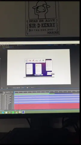 ElevenLabs Animation 🗣️ @K-ram.visuals #animation #motiondesign #editing #aftereffectsedits #elevenlabs