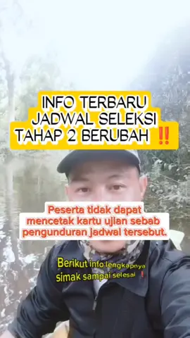 Jadwal seleksi P3K tahap 2 diundur ‼️  #infoguru #tiktokviraltrending #PPPK #ASN #gurutiktok #tiktokviral #BKN #calonguru #fypシ゚ 