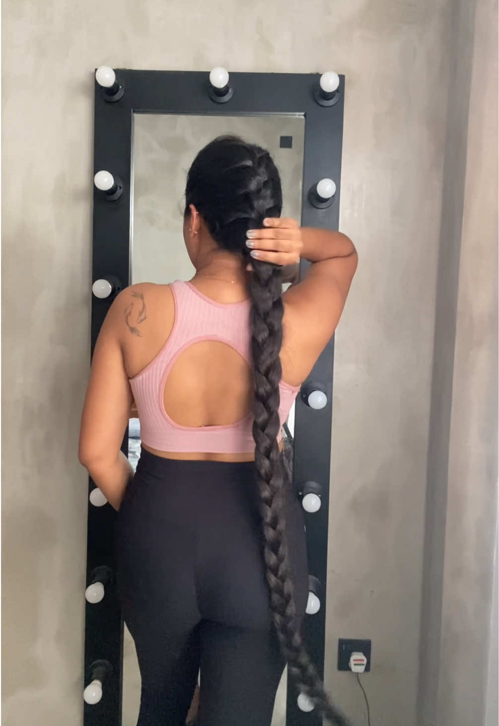 GWRM to go to the gym I guess?😁 Once in a blue moon, I do a different braid style🫡 this took approximately 20 minutes (just the braiding part)  #hair #hairtok #slhair #srilankanhair #braids #braidtutorial #braidedhair #gymhair #fyppppppppppppppppppppppp 