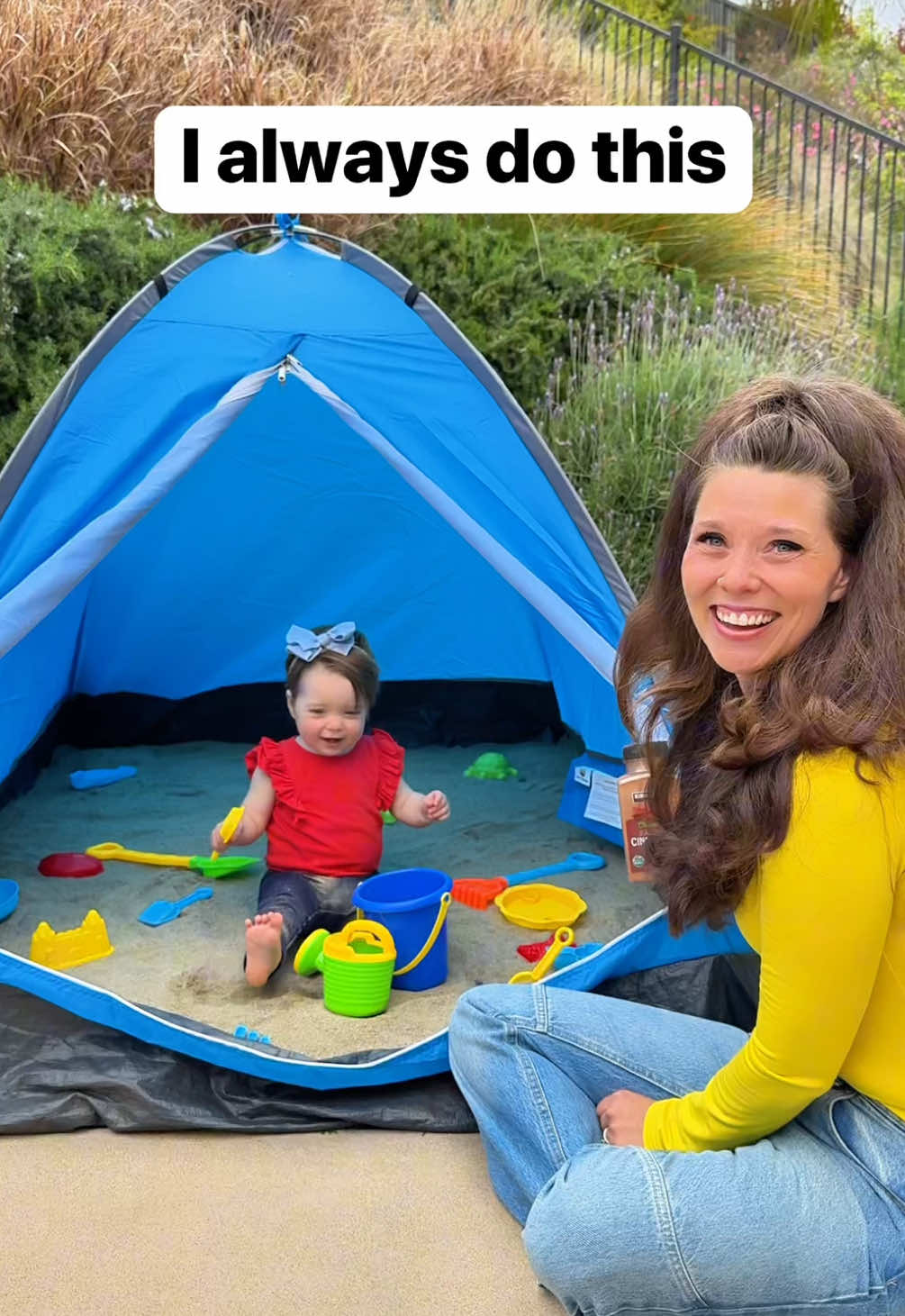 Top outdoor play tips our kids love #kidsactivities #parents #kids #outdoorplay #playideas #sandbox #sensoryplay  This video is for entertainment purposes only. Always keep a play tent in the shade when possible, check the inside tent temperature frequently, be sure to keep direct or prolonged contact with cinnamon away from babies with sensitive skin, and never leave children unattended in any situation.