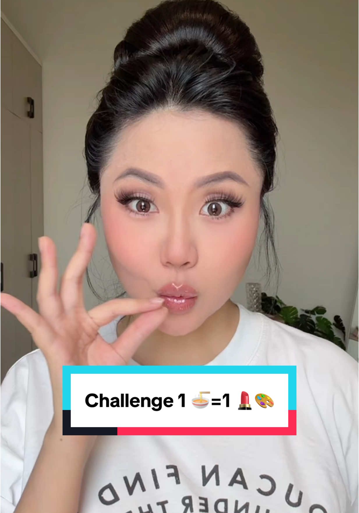Quan trọng khúc ăn mì nó ngonnnnnnn biết vậy làm 2 gói kkk #makeupchallenge #doublesunday #goclamdep #tiktokgiaitri #makeup 