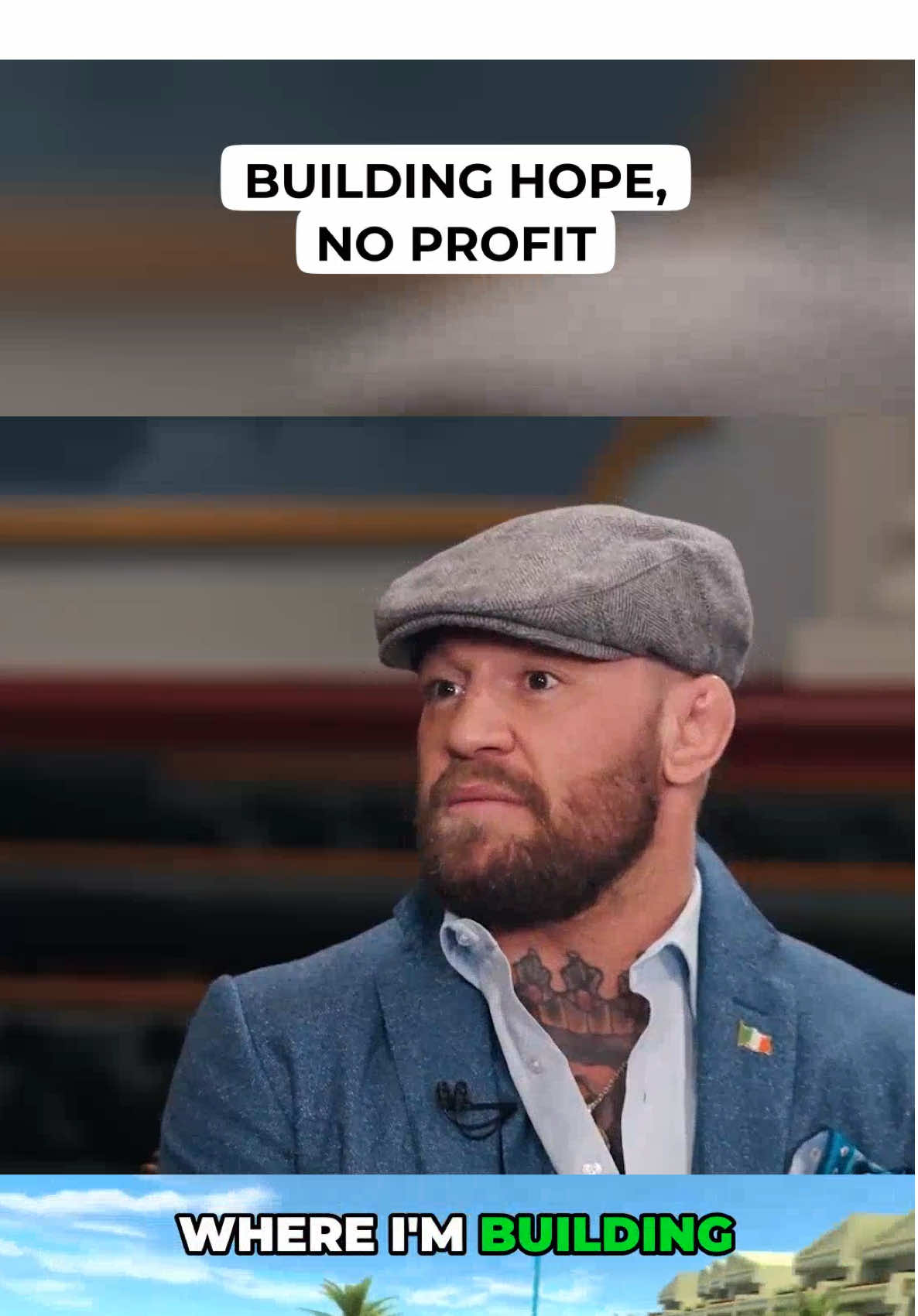 “I don’t just talk — I build.” Conor McGregor on using his own money to create social housing for Irish families. #ConorMcGregor #SocialImpact #HousingCrisis #IrelandNews #McGregorMoves #FightingForChange #TuckerCarlson #RealChange