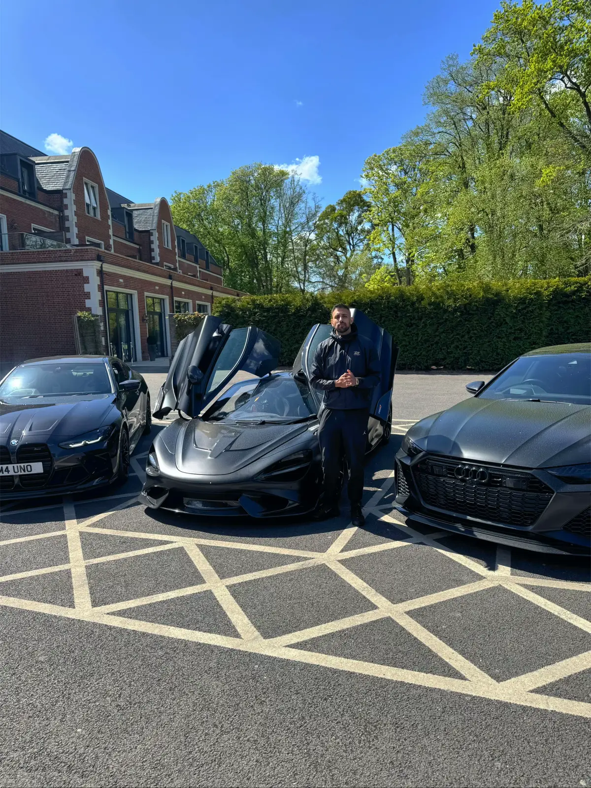 Need a colour for the fleet 👀 #supercar #mclaren #audi 