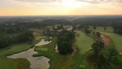 One of the best private #golf clubs in the state of #Wisconsin: Stevens Point Country Club - what a beaut! #DroneGolf #SunriseGolf #goldenhour #GolfCourseViews #golftiktok #golftok #Wisconsingolf #StevensPoint #SPCC #WiscoGolfAddict #drone #golflife 