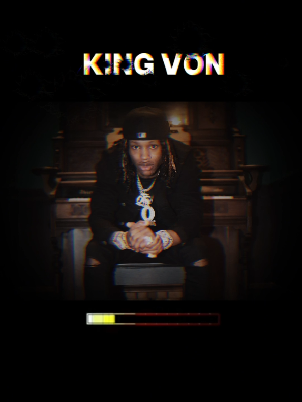 the story of King Von  #kingvon #truestory #analoghorror #scary #horrortok 