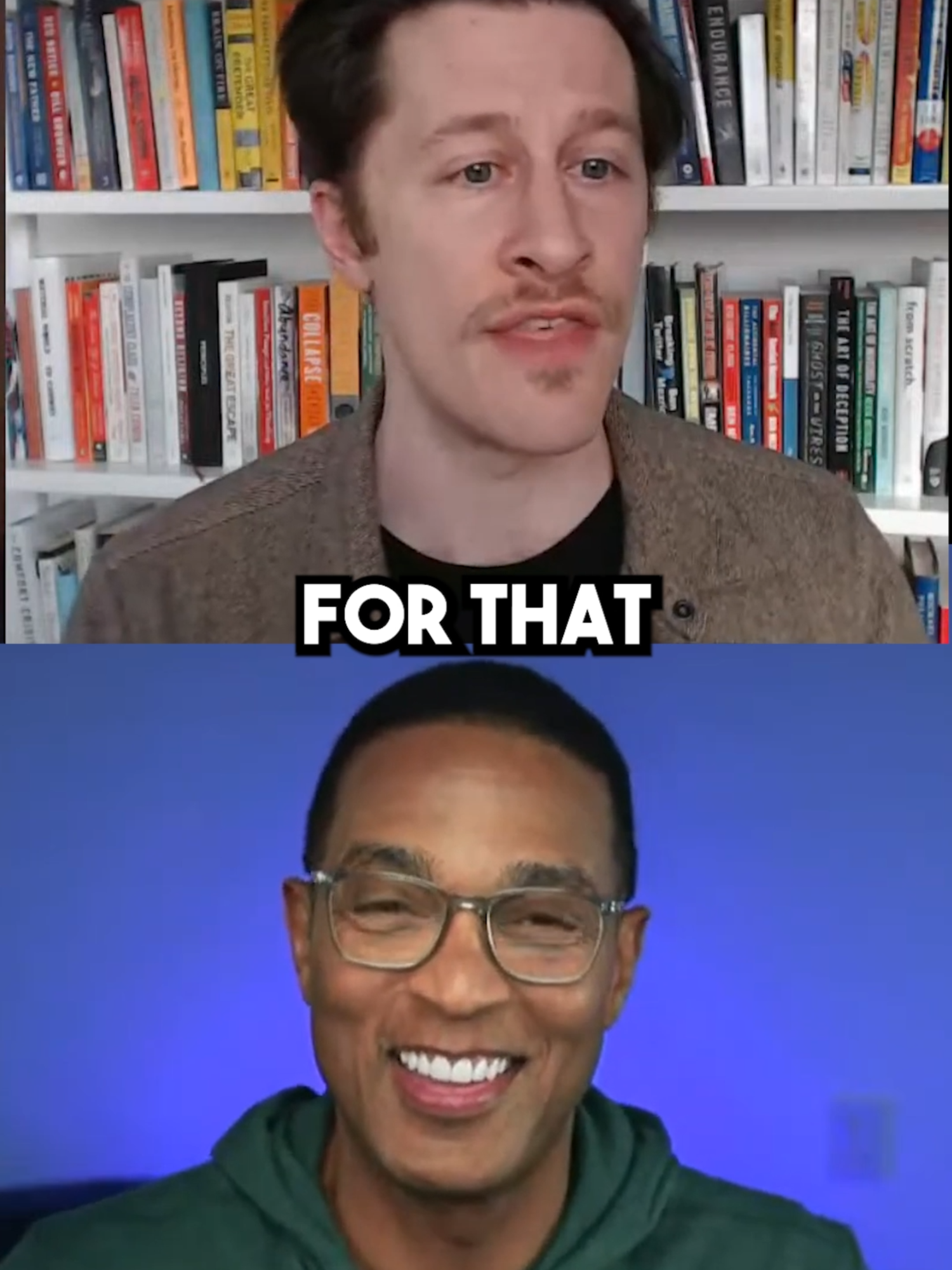 Should Dems lean more progressive? Check out the full conversation with Don Lemon on his YT (original air date 4/8/2025)