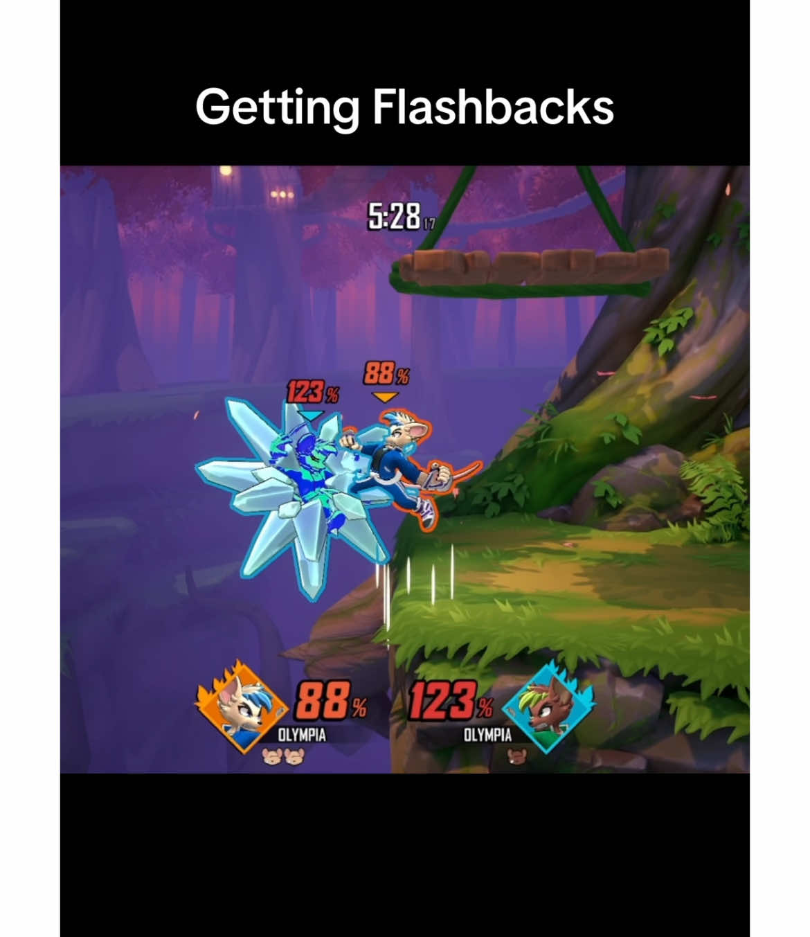 Forward Airial #supersmashbros #alpharad #meme #fortnite #rivalsofaether2 #rivals #fyp 