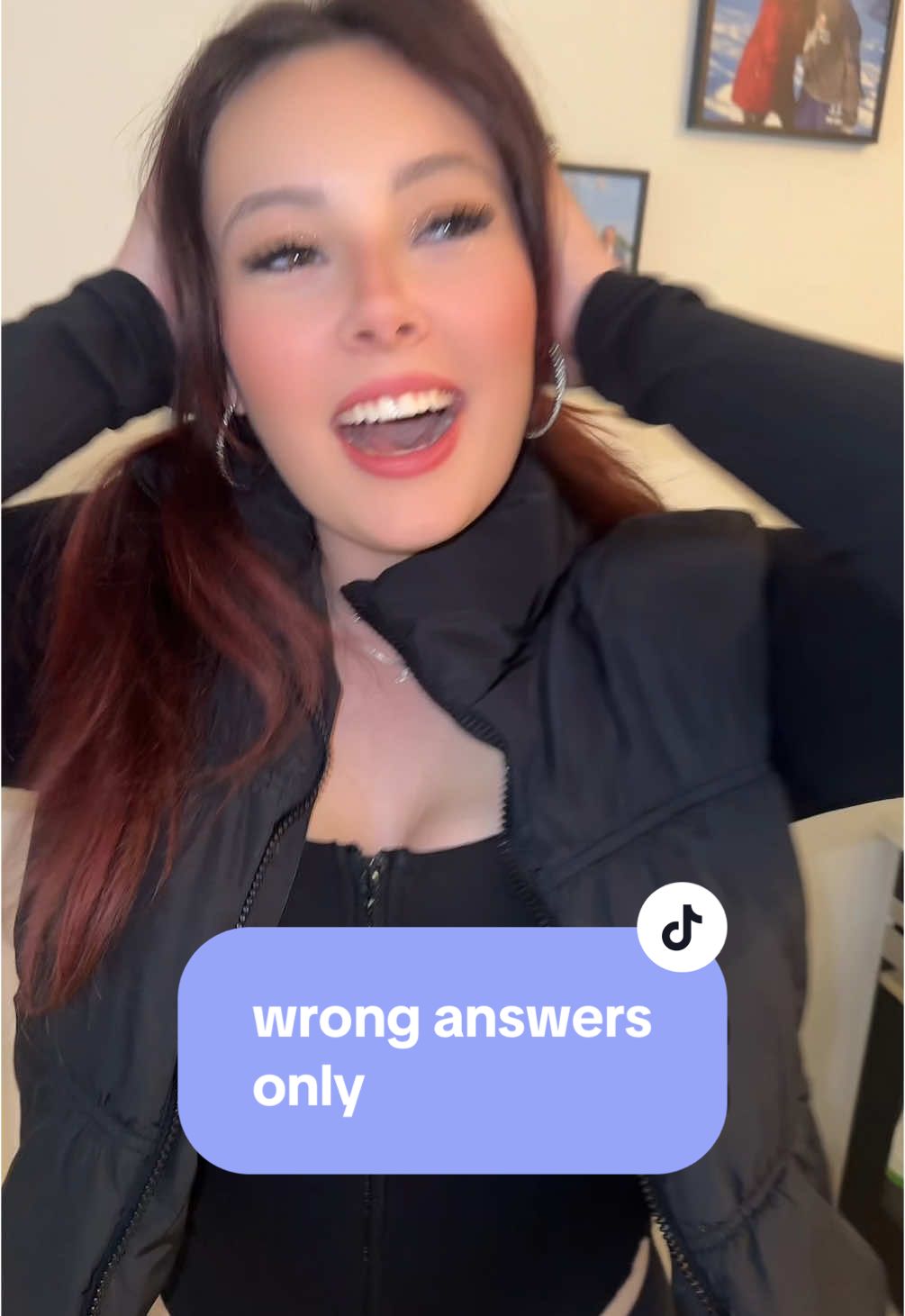 wrong answers only :/ #wronganswersonly #wife #prank